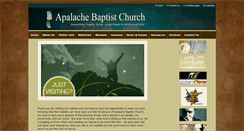 Desktop Screenshot of apalachebaptistchurch.org